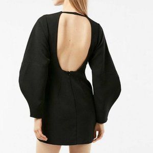 EXPRESS Bubble Sleeve Mini Cocktail Dress